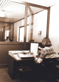 1977: Büro